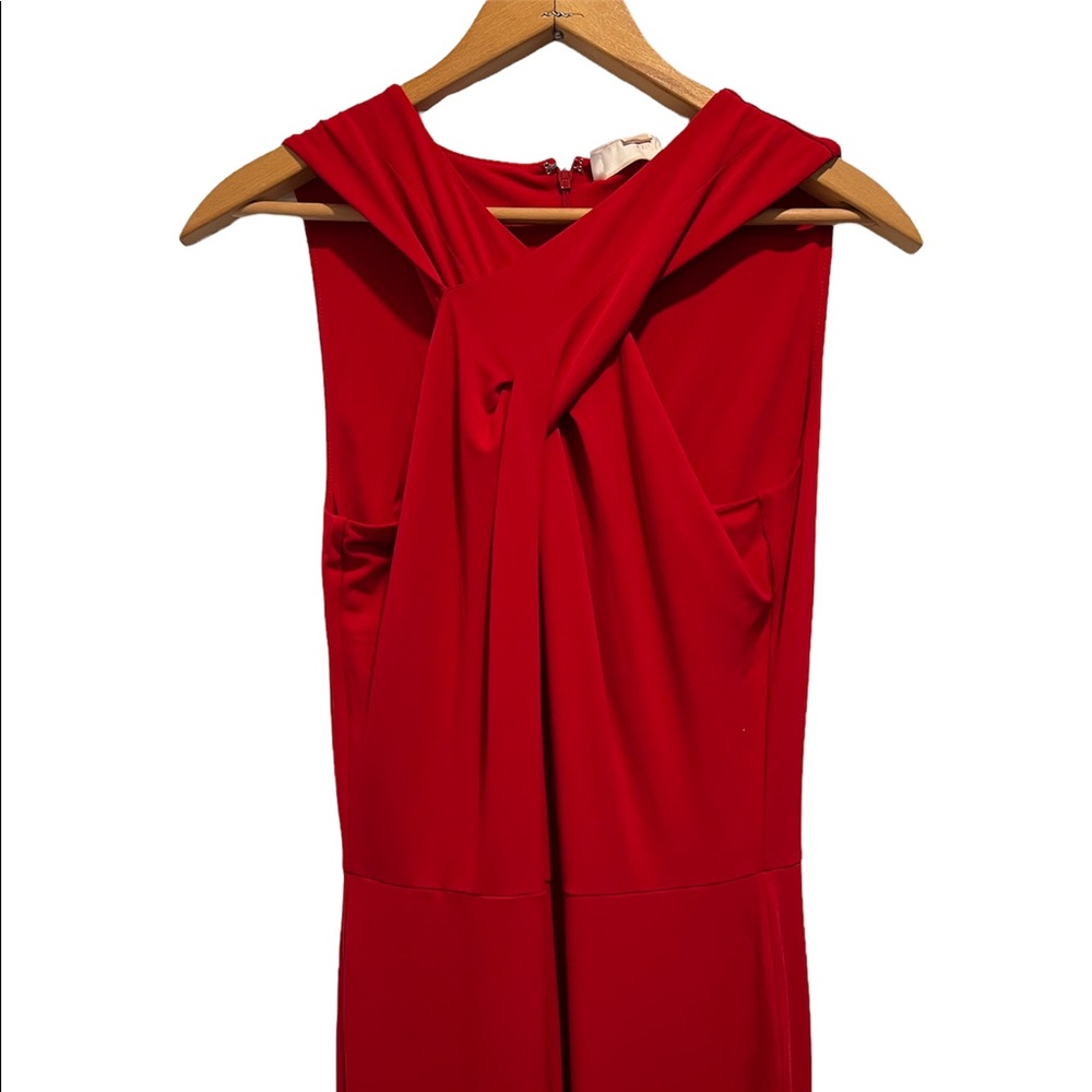 Red Michael Kors Jumpsuit